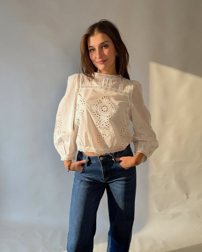 Ayla Blouse | Ivory
