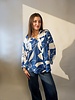 Azure Floral Blouse