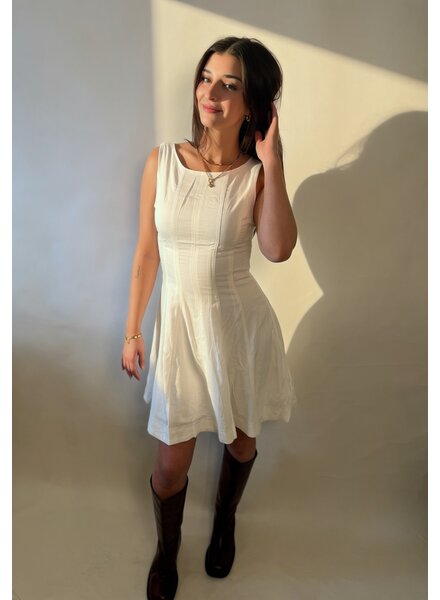 Lucy Fit and Flare Mini Dress