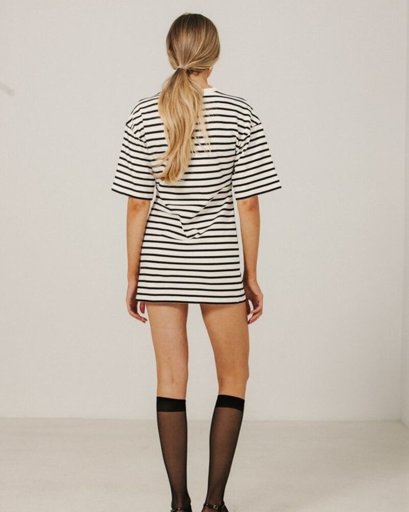 Addie Stripe T-Shirt Dress