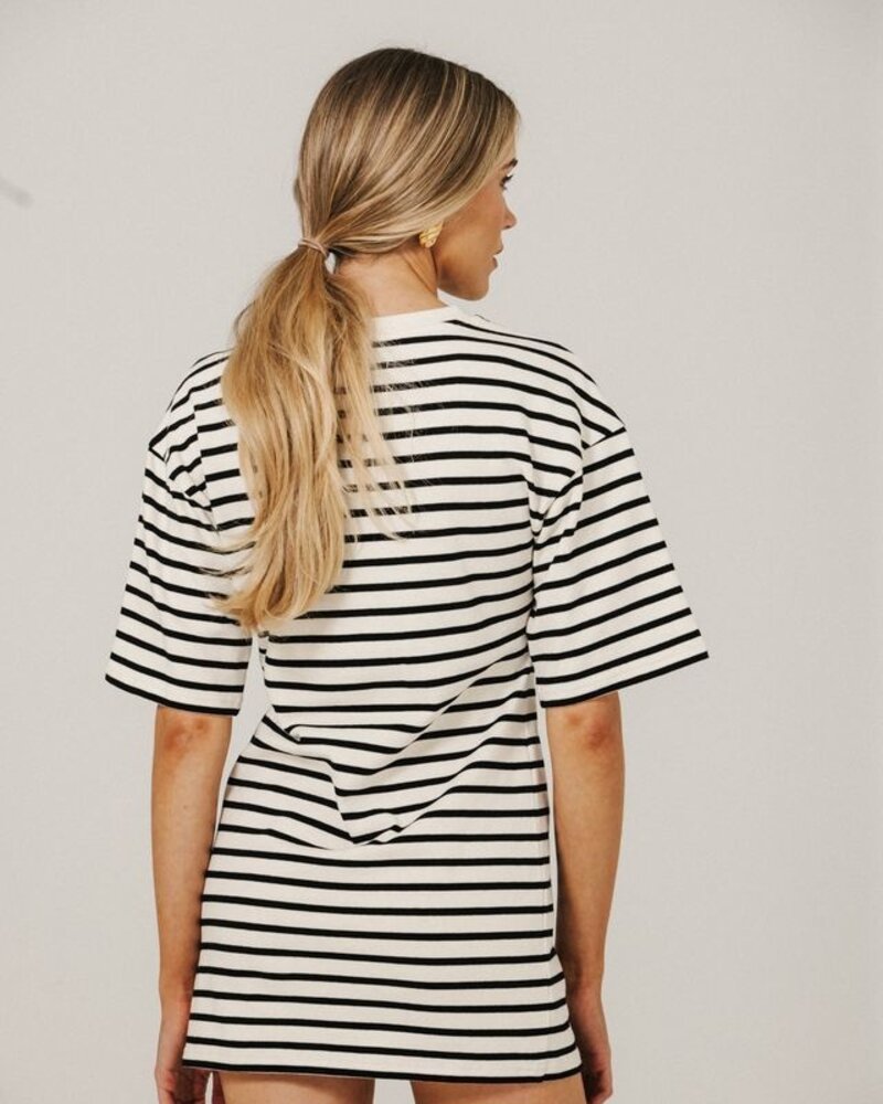 Addie Stripe T-Shirt Dress