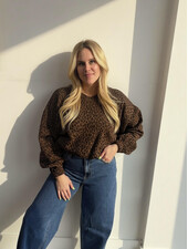 Leopard Oversized Sweater