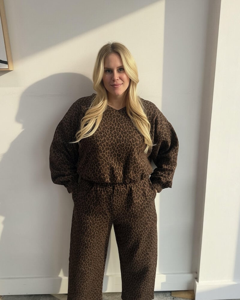 Leopard Oversized Sweater