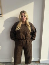 Barrel Jogger | Leopard