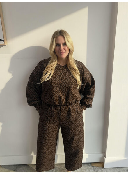 Barrel Jogger | Leopard