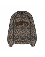 "Brunette" Boyfriend's Crew| Leopard