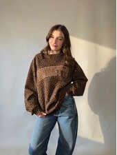 "Brunette" Boyfriend's Crew| Leopard