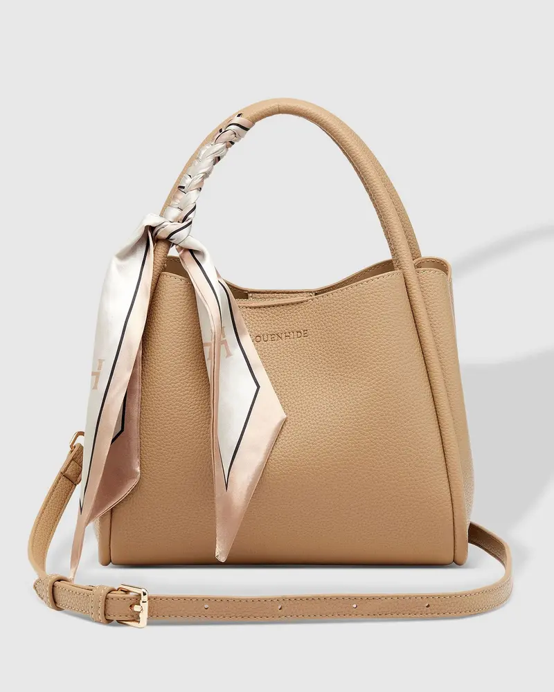 Louenhide Steffie Mini Tote Bag | Biscuit