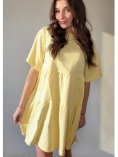 Tiered T-Shirt Dress | Lemon