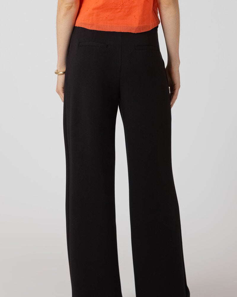 Scuba Knit Trouser | Black