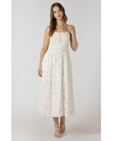 Skylar Smocked Midi Dress