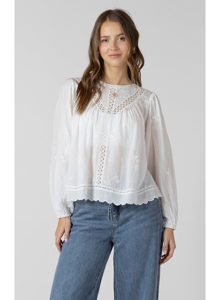 Madeline Embroidered Blouse