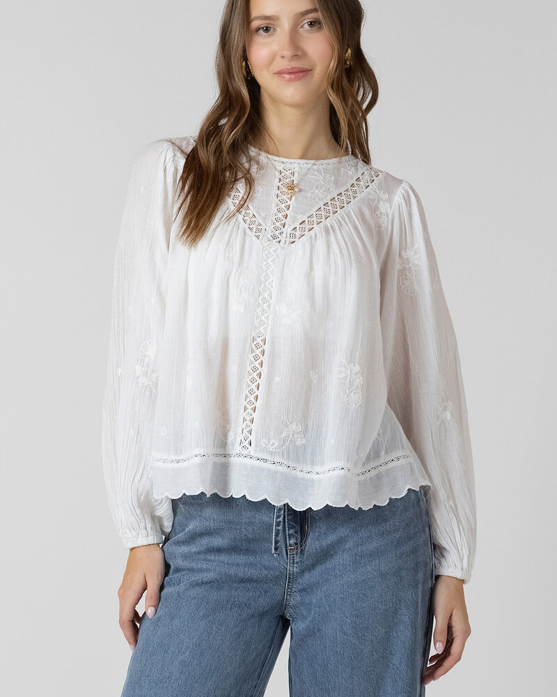 Madeline Embroidered Blouse
