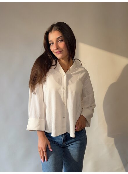 Vanilla Cuff Blouse