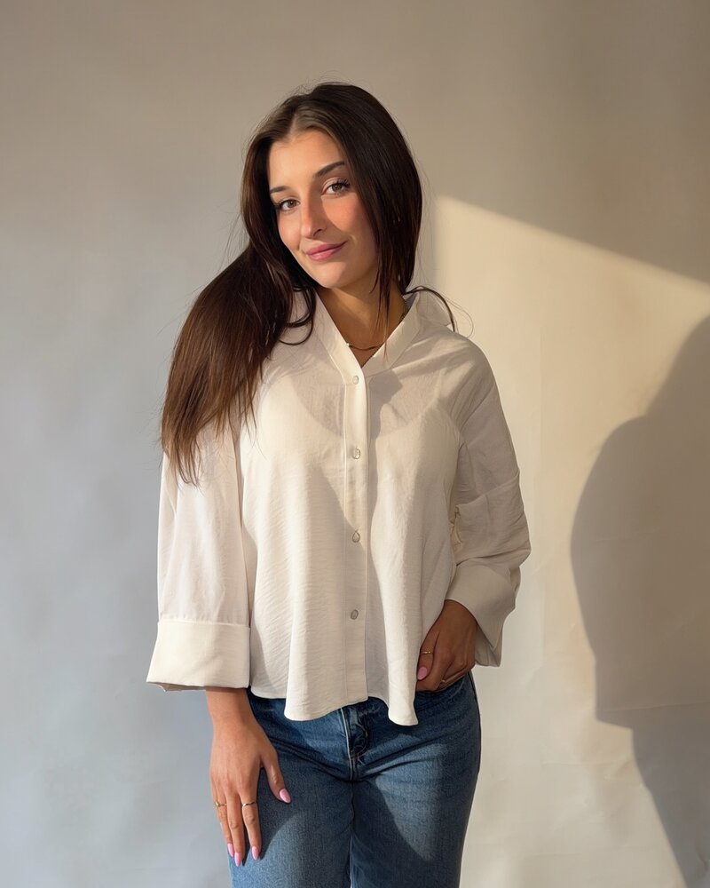 Vanilla Cuff Blouse