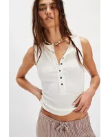 Free People Jamie Henley Tank | Ivory