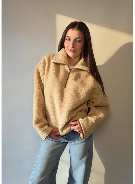 Nellie 1/2 Zip Sherpa