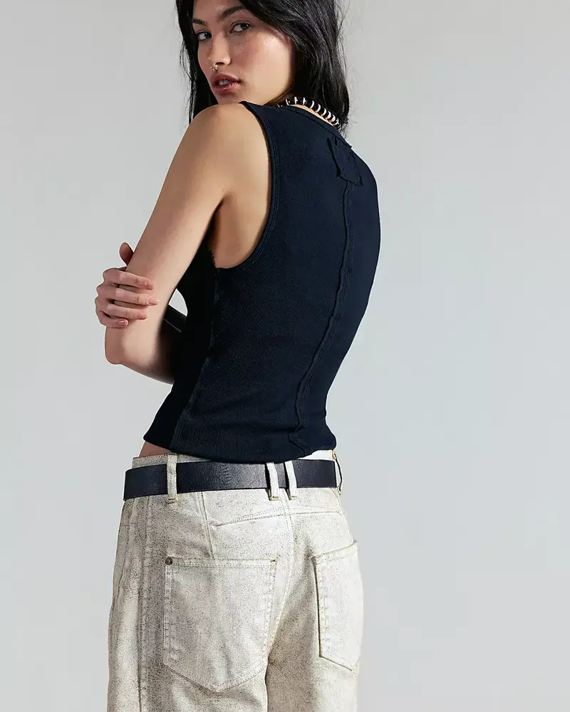 Free People Jamie Henley Tank | Black