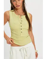 Free People Jamie Henley Tank | Yellow