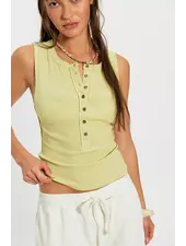 Free People Jamie Henley Tank | Yellow