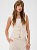 Unalina Clara Waistcoat | Ice