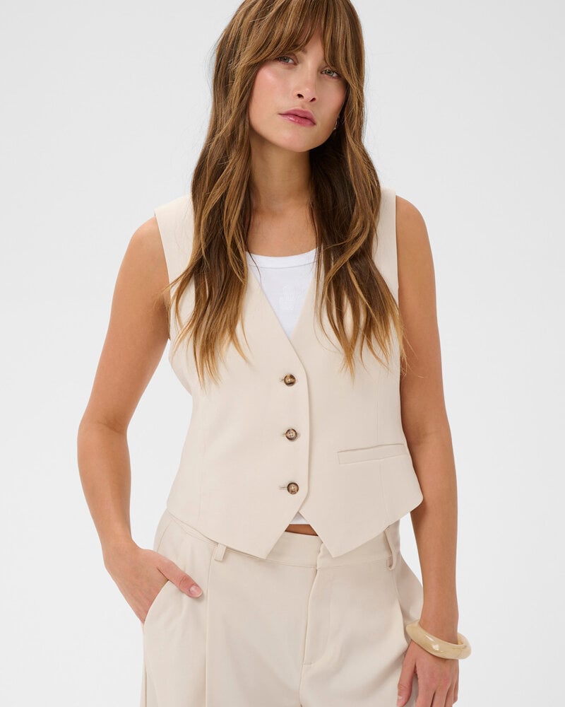 Unalina Clara Waistcoat | Ice
