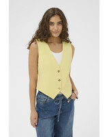 Unalina Clara Waistcoat | Lemon