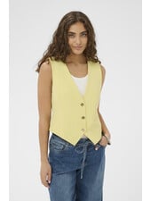 Unalina Clara Waistcoat | Lemon