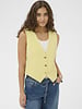 Unalina Clara Waistcoat | Lemon