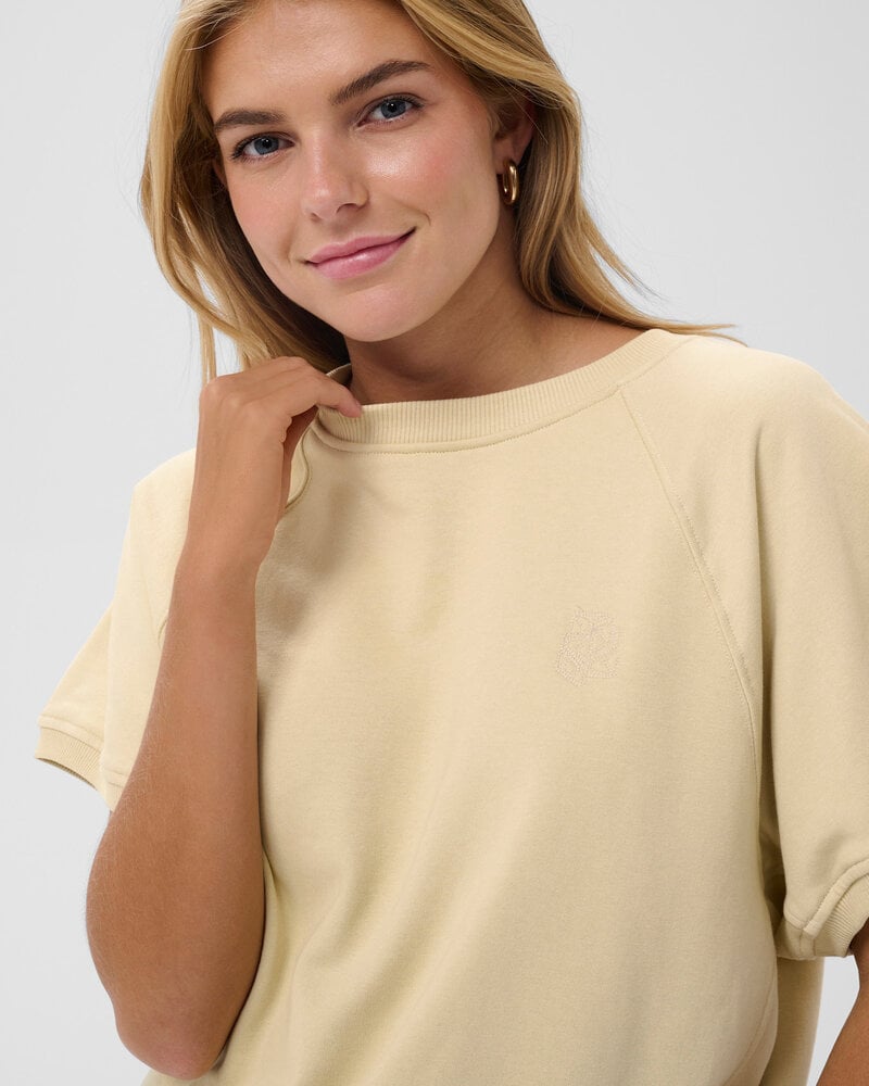 Saint Tropez Paulette Sweatshirt | Brown