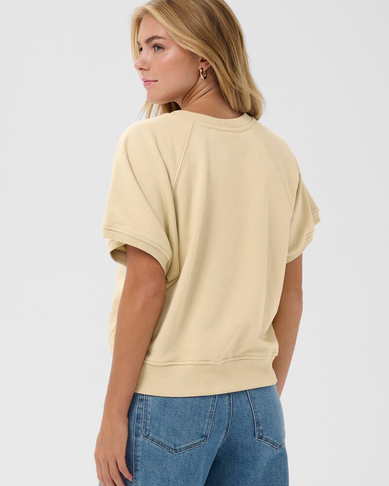 Saint Tropez Paulette Sweatshirt | Brown