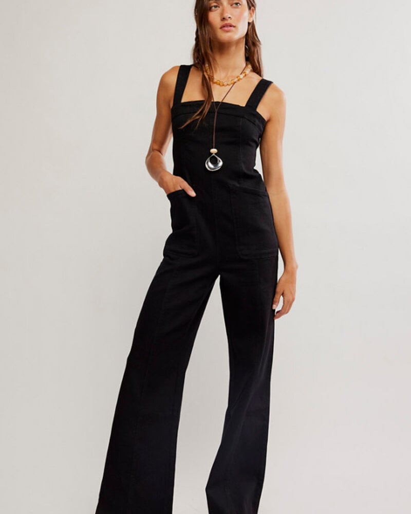 Free People Suns Out Bootcut Jumpsuit