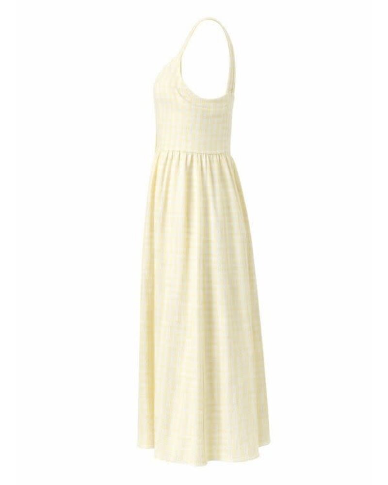 Estelle Dress Gingham | Yellow