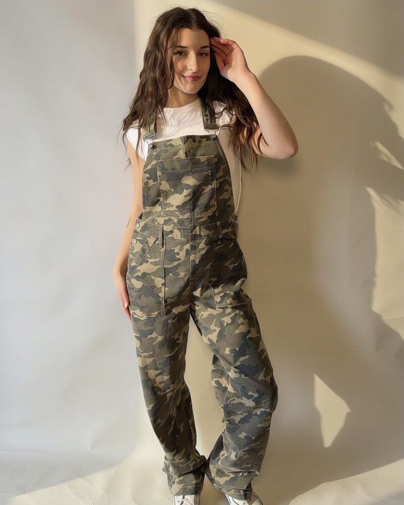 Dylan Camo Overalls