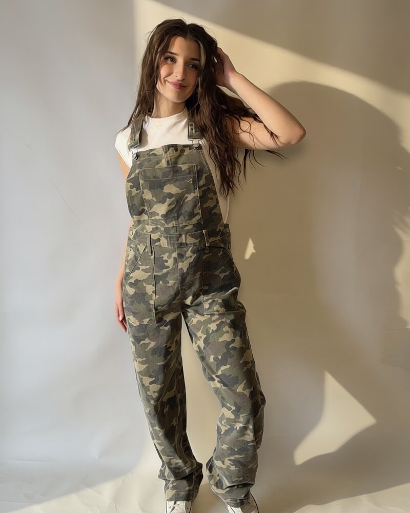 Dylan Camo Overalls