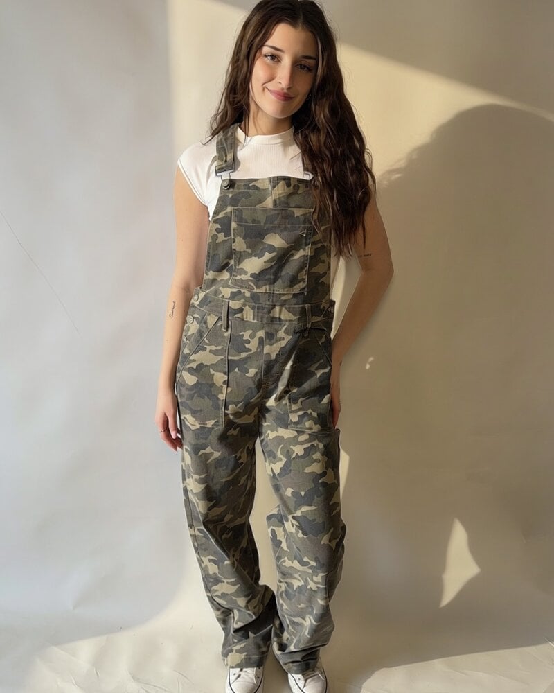 Dylan Camo Overalls