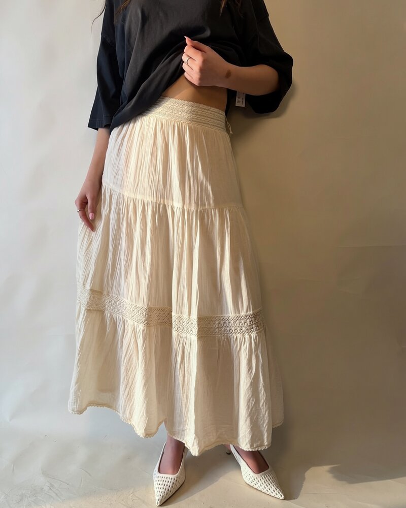 Sadie Crochet Maxi Skirt