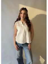 Hailey Lace Blouse | White