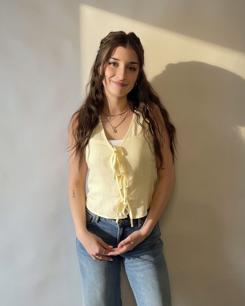 Penelope Lemon Vest