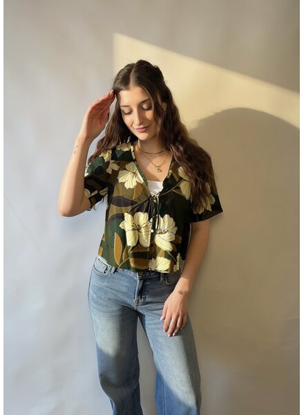 Palm Blossom Blouse
