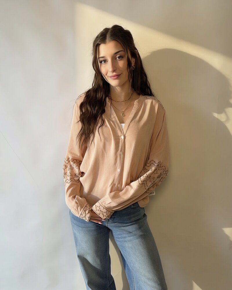 Ottilie Embroidered Blouse