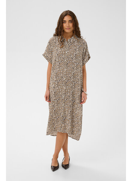 Elina Dress | Leopard