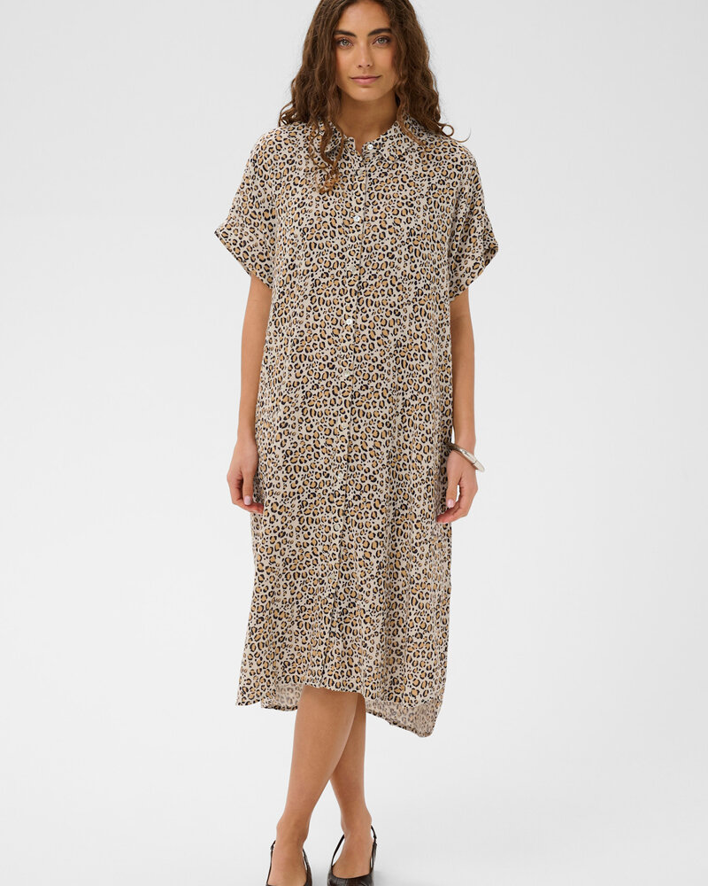 Elina Dress | Leopard