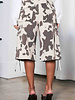 Cow Print Cargo Shorts