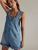 Free People Jude Shortalls | Light Indigo