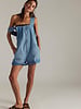 Free People Jude Shortalls | Light Indigo