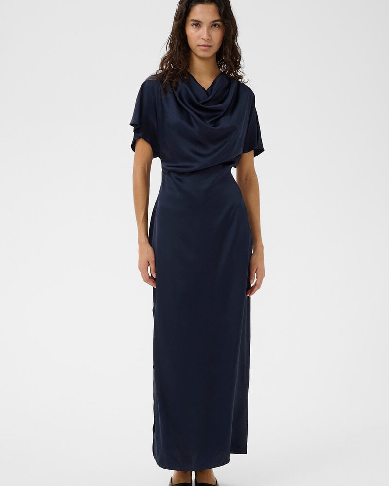 Evilia Dress | Navy