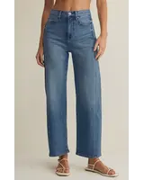 Z Supply Luna High Rise Bowed Denim Jean