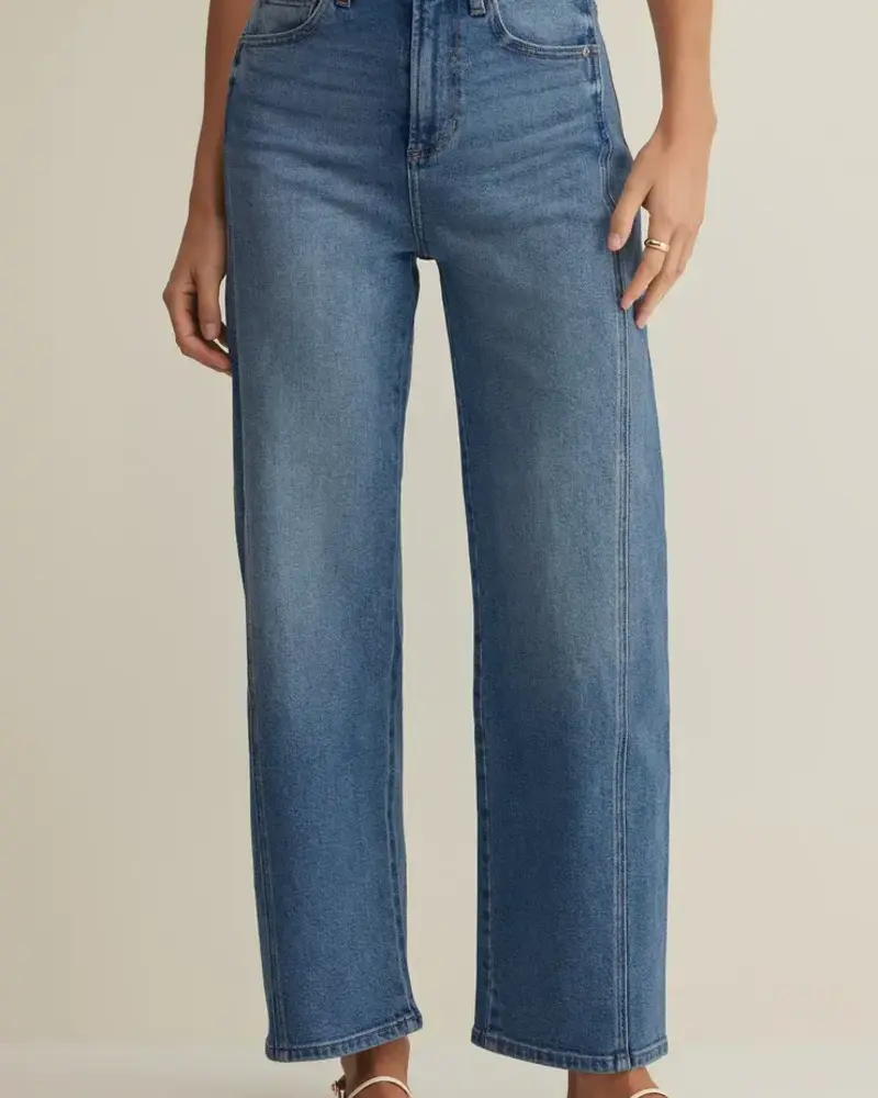 Z Supply Luna High Rise Bowed Denim Jean