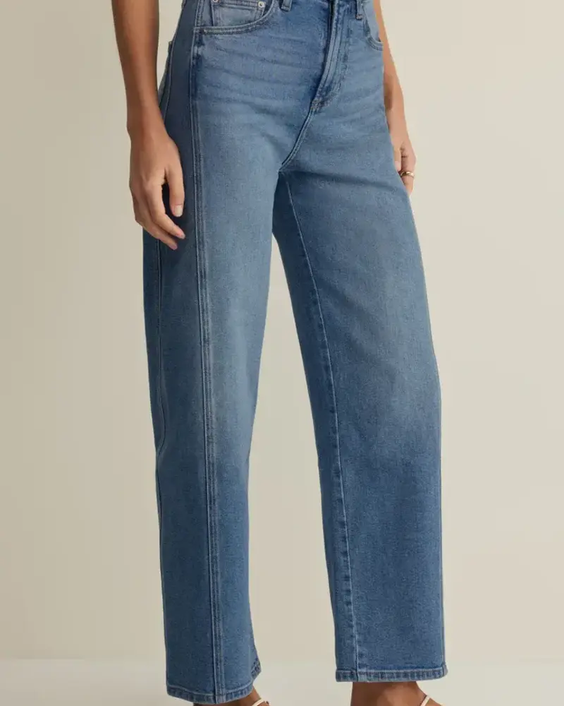 Z Supply Luna High Rise Bowed Denim Jean